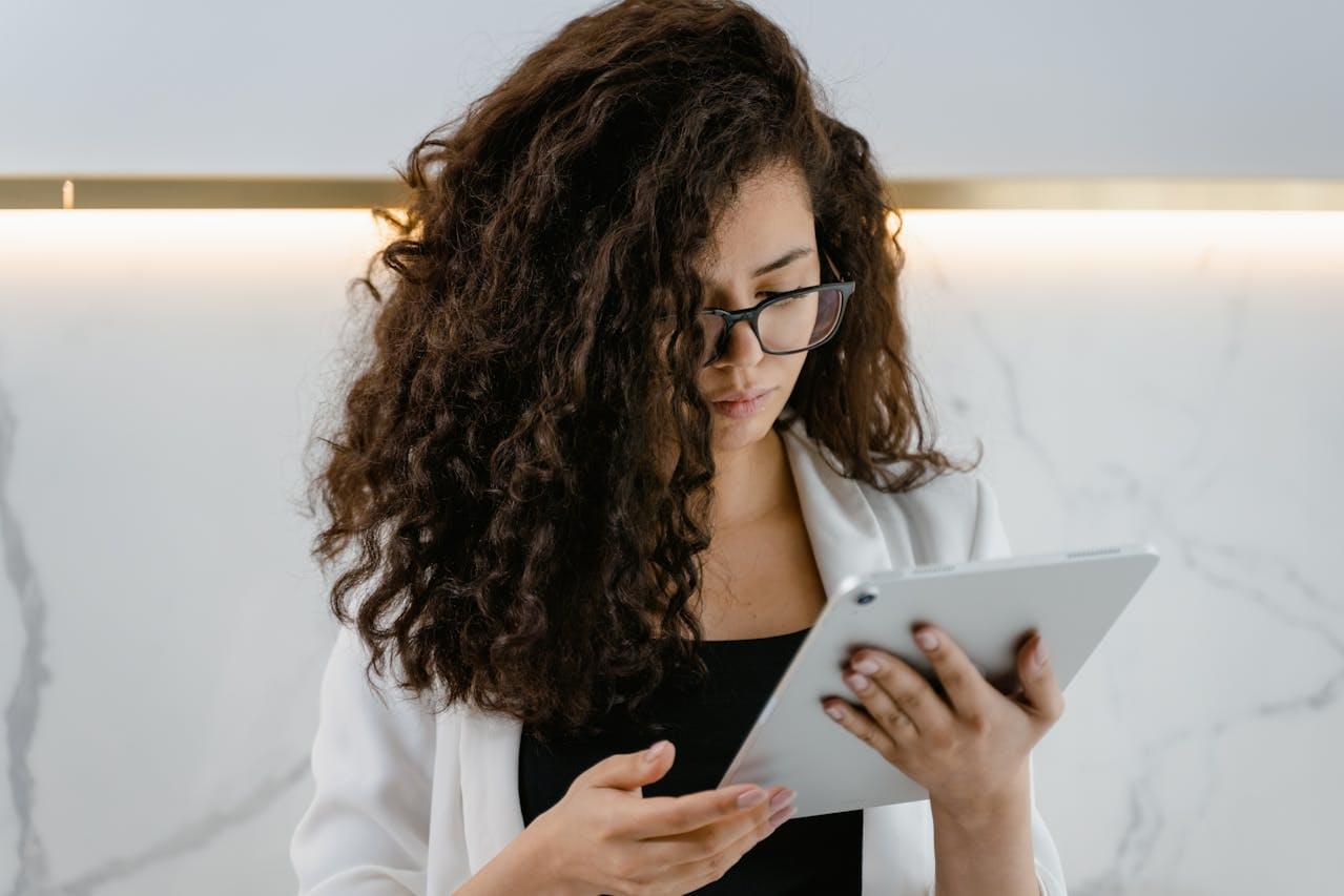 Чтение с планшета